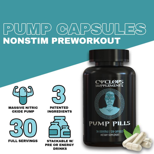 Nonstim Pre-Workout Pump Capsule Supplements